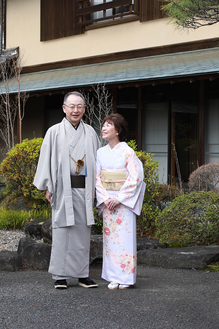 還暦のお祝いは日本庭園で着物で撮影しませんか？