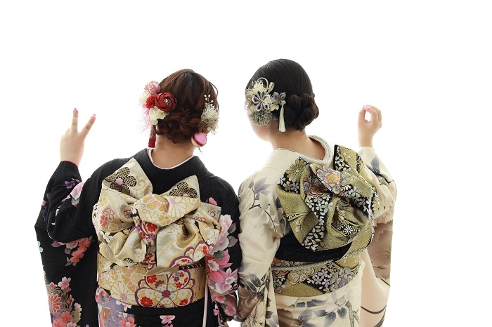 姉妹でお振袖