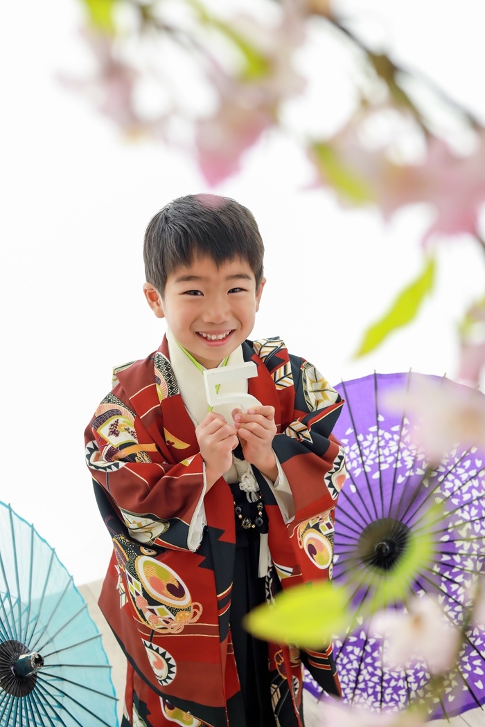 七五三５才撮影♪
