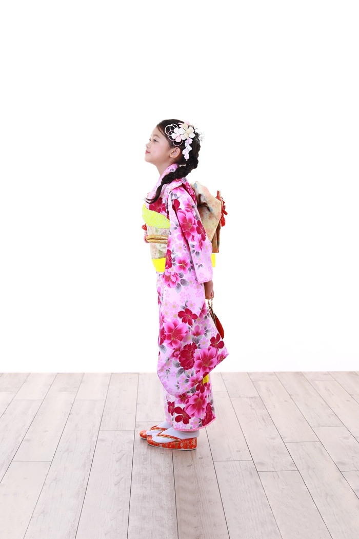 仲良し姉妹の七五三撮影